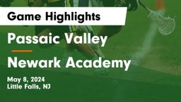 Passaic Valley  vs Newark Academy Game Highlights - May 8, 2024