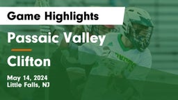 Passaic Valley  vs Clifton  Game Highlights - May 14, 2024