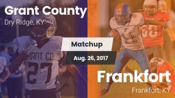 Matchup: Grant County High vs. Frankfort  2016