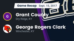 Recap: Grant County  vs. George Rogers Clark  2017