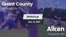 Matchup: Grant County High vs. Aiken  2017