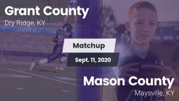 Matchup: Grant County High vs. Mason County  2020