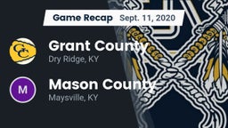 Recap: Grant County  vs. Mason County  2020