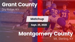 Matchup: Grant County High vs. Montgomery County  2020