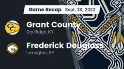 Recap: Grant County  vs. Frederick Douglass 2022