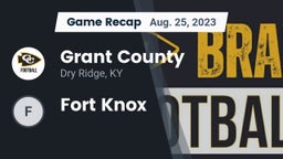 Recap: Grant County  vs. Fort Knox  2023