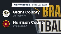 Recap: Grant County  vs. Harrison County  2023