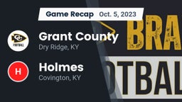Recap: Grant County  vs. Holmes  2023