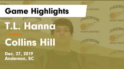 T.L. Hanna  vs Collins Hill  Game Highlights - Dec. 27, 2019