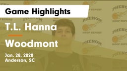 T.L. Hanna  vs Woodmont  Game Highlights - Jan. 28, 2020