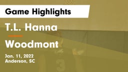 T.L. Hanna  vs Woodmont  Game Highlights - Jan. 11, 2022