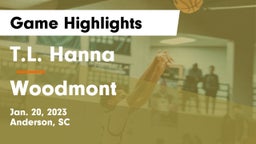 T.L. Hanna  vs Woodmont  Game Highlights - Jan. 20, 2023