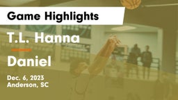 T.L. Hanna  vs Daniel  Game Highlights - Dec. 6, 2023