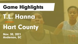 T.L. Hanna  vs Hart County  Game Highlights - Nov. 30, 2021