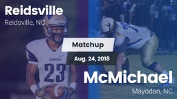 Matchup: Reidsville High vs. McMichael  2018