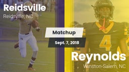 Matchup: Reidsville High vs. Reynolds  2018