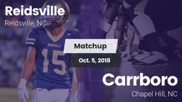 Matchup: Reidsville High vs. Carrboro  2018