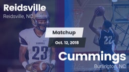 Matchup: Reidsville High vs. Cummings  2018