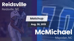 Matchup: Reidsville High vs. McMichael  2019