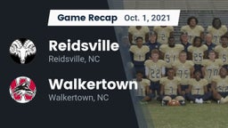 Recap: Reidsville  vs. Walkertown  2021