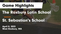 The Roxbury Latin School vs St. Sebastian's School Game Highlights - April 8, 2023