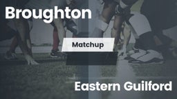 Matchup: Broughton High vs. Eastern Guilford 2016