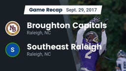 Recap: Broughton Capitals vs. Southeast Raleigh  2017