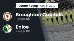 Recap: Broughton Capitals vs. Enloe  2017