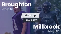 Matchup: Broughton Capitals vs. Millbrook  2018