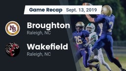 Recap: Broughton  vs. Wakefield  2019