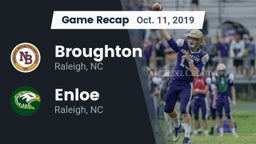 Recap: Broughton  vs. Enloe  2019