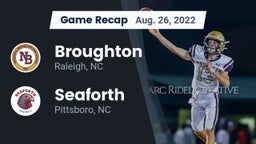 Recap: Broughton  vs. Seaforth  2022