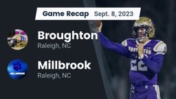 Recap: Broughton  vs. Millbrook  2023