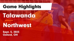 Talawanda  vs Northwest Game Highlights - Sept. 5, 2023