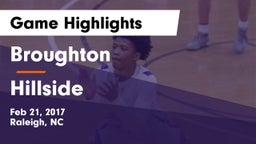 Broughton  vs Hillside  Game Highlights - Feb 21, 2017
