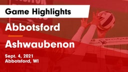 Abbotsford  vs Ashwaubenon  Game Highlights - Sept. 4, 2021