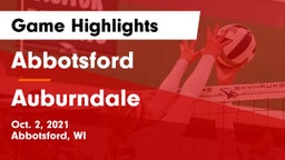 Abbotsford  vs Auburndale  Game Highlights - Oct. 2, 2021