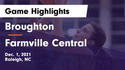 Broughton  vs Farmville Central  Game Highlights - Dec. 1, 2021