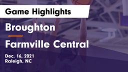 Broughton  vs Farmville Central Game Highlights - Dec. 16, 2021