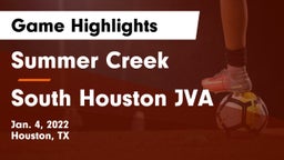 Summer Creek  vs South Houston JVA Game Highlights - Jan. 4, 2022