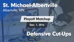 Matchup: St. Michael-Albert vs. Defensive Cut-Ups 2016