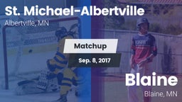 Matchup: St. Michael-Albert vs. Blaine  2017