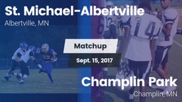 Matchup: St. Michael-Albert vs. Champlin Park  2017