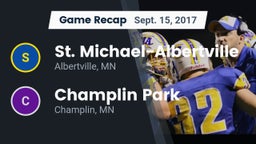 Recap: St. Michael-Albertville  vs. Champlin Park  2017