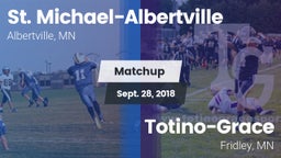 Matchup: St. Michael-Albert vs. Totino-Grace  2018