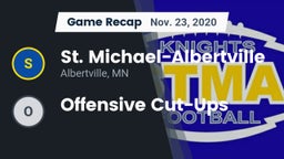 Recap: St. Michael-Albertville  vs. Offensive Cut-Ups 2020