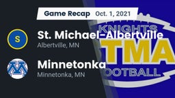 Recap: St. Michael-Albertville  vs. Minnetonka  2021