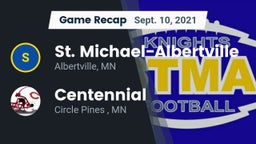 Recap: St. Michael-Albertville  vs. Centennial  2021