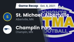 Recap: St. Michael-Albertville  vs. Champlin Park  2021