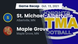 Recap: St. Michael-Albertville  vs. Maple Grove  2021